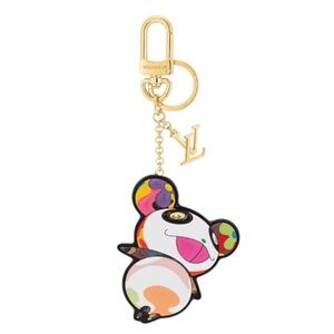 Louis Vuitton x Takashi Murakami Superflat Panda Key Holder Charm